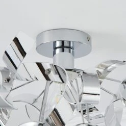 Iris Semi Flush Ceiling Light 12 Iris Semi Flush Ceiling Light -Dunelm 30755764 alt03