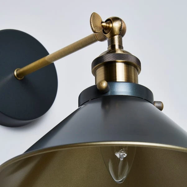 Set Of 2 Logan Grey Industrial Wall Light 6 Set Of 2 Logan Grey Industrial Wall Light - Image 4