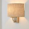 Set Of 2 Preston Natural Shaded Wall Lights 2 Set Of 2 Preston Natural Shaded Wall Lights -Dunelm 30762441