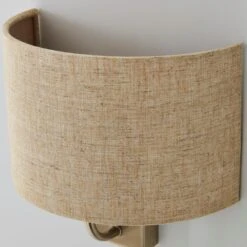 Set Of 2 Preston Natural Shaded Wall Lights 10 Set Of 2 Preston Natural Shaded Wall Lights -Dunelm 30762441 alt04