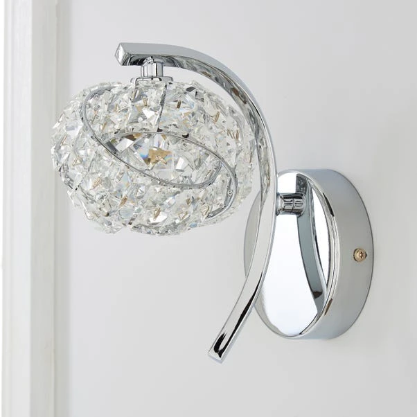 Set Of 2 Cecilie Glass Wall Lights 5 Set Of 2 Cecilie Glass Wall Lights - Image 3