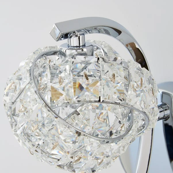 Set Of 2 Cecilie Glass Wall Lights 6 Set Of 2 Cecilie Glass Wall Lights - Image 4