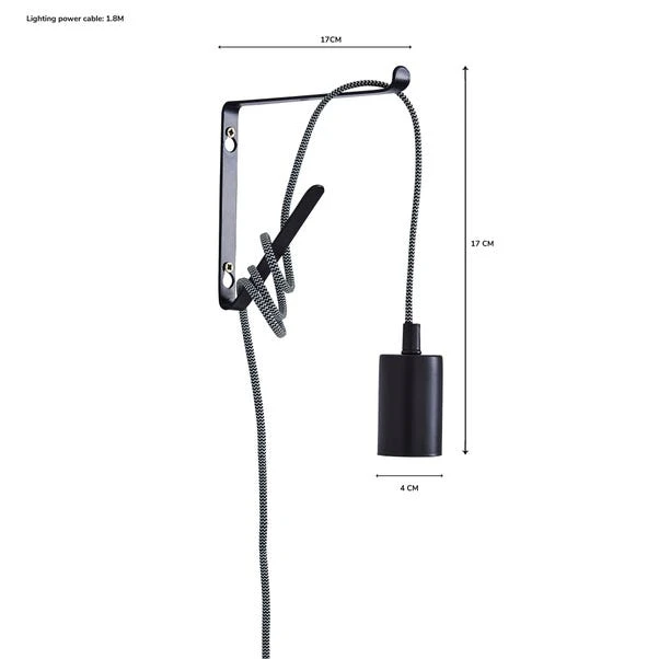 Set Of 2 Bradford Plug In Flex Wall Lights 8 Set Of 2 Bradford Plug In Flex Wall Lights - Image 6