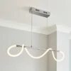 Flexi Integrated LED Diner Ceiling Light 1 Flexi Integrated LED Diner Ceiling Light -Dunelm 30763135