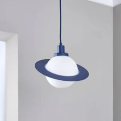 Saturn Planet Pendant Light 21 Saturn Planet Pendant Light -Dunelm 30763136 alt01