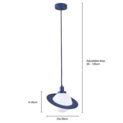 Saturn Planet Pendant Light 25 Saturn Planet Pendant Light -Dunelm 30763136 alt05