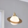 Saturn Planet Pendant Light -Dunelm 30763139