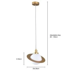 Saturn Planet Pendant Light 19 Saturn Planet Pendant Light -Dunelm 30763139 alt05