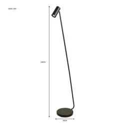 Lilou Integrated LED Dimmable Floor Lamp -Dunelm 30763292 alt07