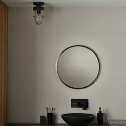 Marine Industrial Flush Ceiling Light -Dunelm 30763311 alt03