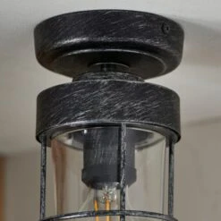 Marine Industrial Flush Ceiling Light -Dunelm 30763311 alt04