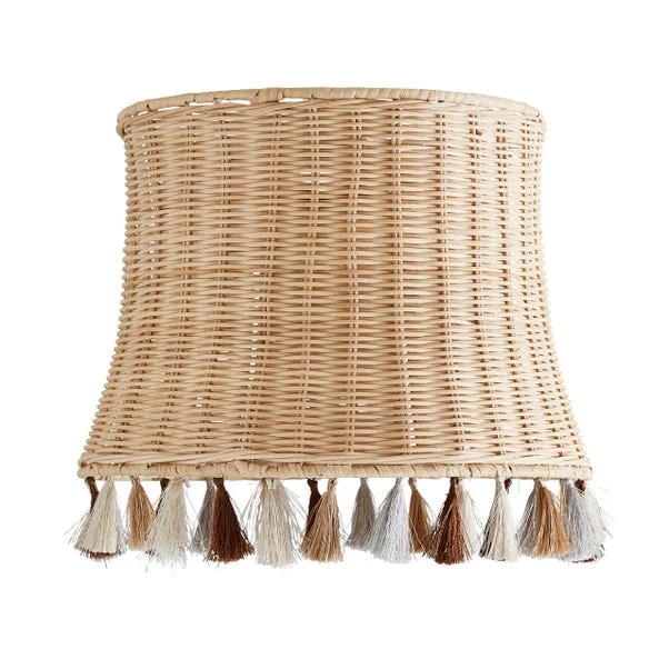 Fiesta Rattan Tassel Easy Fit Pendant Shade 6 Fiesta Rattan Tassel Easy Fit Pendant Shade - Image 4