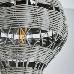 Hot Air Balloon Rattan Easy Fit Pendant Shade 29 Hot Air Balloon Rattan Easy Fit Pendant Shade -Dunelm 30766259 alt02
