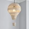 Hot Air Balloon Rattan Easy Fit Pendant Shade 2 Hot Air Balloon Rattan Easy Fit Pendant Shade -Dunelm 30766260