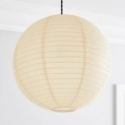 Paper Lantern Easy Fit Pendant Shade 41 Paper Lantern Easy Fit Pendant Shade -Dunelm 30768630 alt01