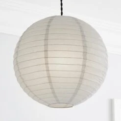 Paper Lantern Easy Fit Pendant Shade 28 Paper Lantern Easy Fit Pendant Shade -Dunelm 30768633