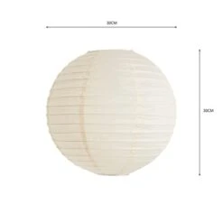 Paper Lantern Easy Fit Pendant Shade 26 Paper Lantern Easy Fit Pendant Shade -Dunelm 30768634 alt07