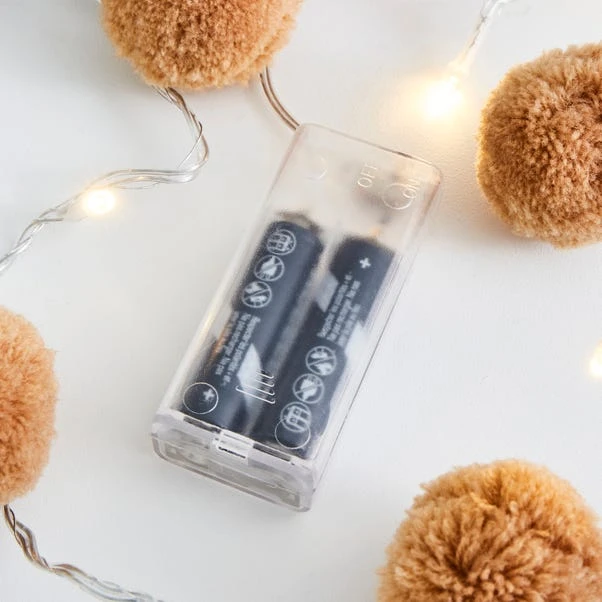Pom Pom String Light 5 Pom Pom String Light - Image 3