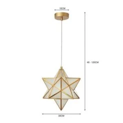 Virgo Star Pendant Light 14 Virgo Star Pendant Light -Dunelm 30768667 alt07