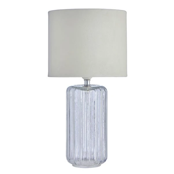 Christine Ribbed Glass Table Lamp 6 Christine Ribbed Glass Table Lamp - Image 4