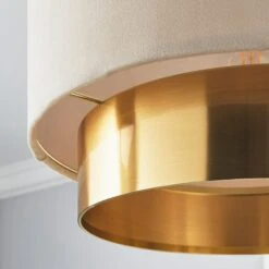 Nesa Two Tier Velvet Lamp Shade -Dunelm 30770069 alt02