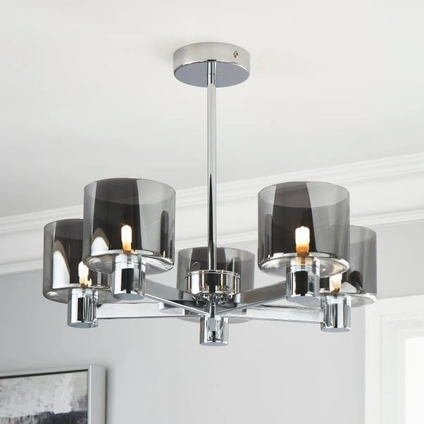 Erin 5 Light Semi Flush Ceiling Light 15 Erin 5 Light Semi Flush Ceiling Light - Image 13