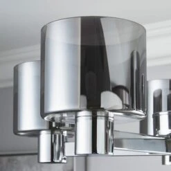 Erin 5 Light Semi Flush Ceiling Light 34 Erin 5 Light Semi Flush Ceiling Light -Dunelm 30770070 alt02