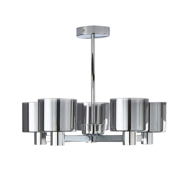 Erin 5 Light Semi Flush Ceiling Light 19 Erin 5 Light Semi Flush Ceiling Light - Image 17