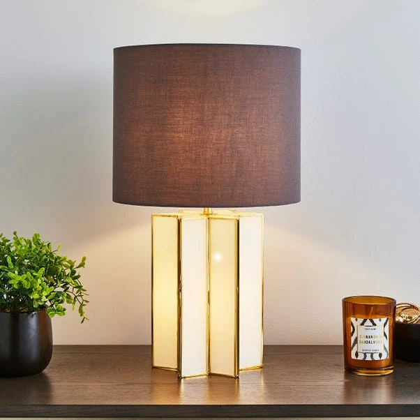 Virgo Star Glass Table Lamp 7 Virgo Star Glass Table Lamp - Image 5