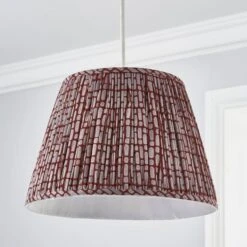 Dash Ruched Tapered Lamp Shade 27 Dash Ruched Tapered Lamp Shade -Dunelm 30770090 alt02