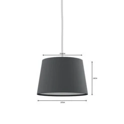 Ava Tapered Lamp Shade 41 Ava Tapered Lamp Shade -Dunelm 30771024 alt04