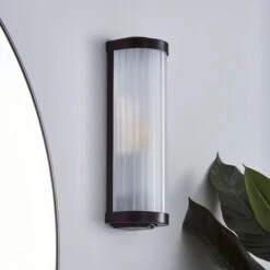 Ripon Bathroom Wall Light 21 Ripon Bathroom Wall Light -Dunelm 30780623 alt01