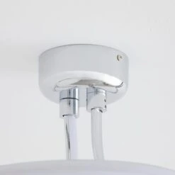 Cortez 2 Arm LED Chrome Semi Flush Ceiling Light 10 Cortez 2 Arm LED Chrome Semi Flush Ceiling Light -Dunelm 30781651 alt03