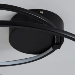 Menton Integrated LED Swirl Flush Ceiling Light -Dunelm 30781659 alt03