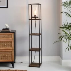Fulton Shelved Floor Lamp