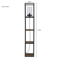 Fulton Shelved Floor Lamp 15 Fulton Shelved Floor Lamp -Dunelm 30783561 alt05