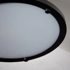 Barton Bathroom Flush Ceiling Light 38 Barton Bathroom Flush Ceiling Light -Dunelm 30789833 alt02