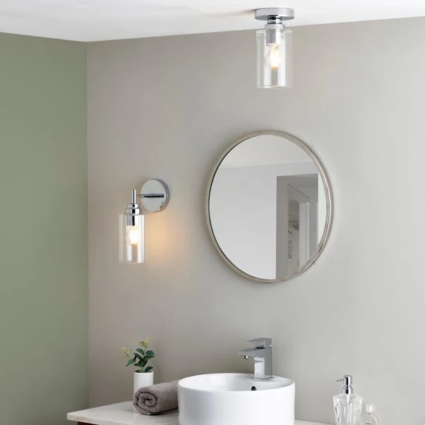 Fryer Chrome Bathroom Wall Light 7 Fryer Chrome Bathroom Wall Light - Image 5