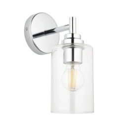Fryer Chrome Bathroom Wall Light 14 Fryer Chrome Bathroom Wall Light -Dunelm 30789841 alt05