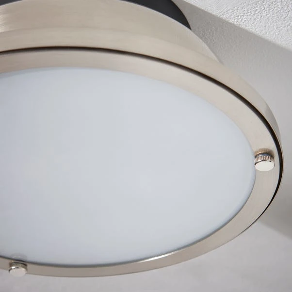 Barton Bathroom Flush Ceiling Light 12 Barton Bathroom Flush Ceiling Light - Image 10