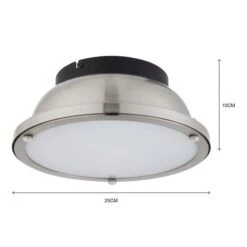 Barton Bathroom Flush Ceiling Light 35 Barton Bathroom Flush Ceiling Light -Dunelm 30789852 alt06