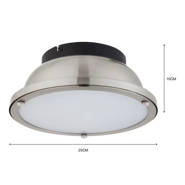 Barton Bathroom Flush Ceiling Light 16 Barton Bathroom Flush Ceiling Light - Image 14