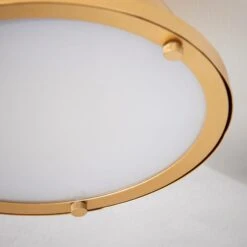 Barton Bathroom Flush Ceiling Light 24 Barton Bathroom Flush Ceiling Light -Dunelm 30789853 alt02