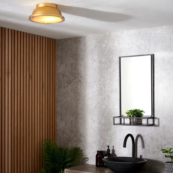 Barton Bathroom Flush Ceiling Light 7 Barton Bathroom Flush Ceiling Light - Image 5