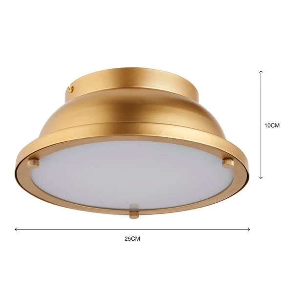Barton Bathroom Flush Ceiling Light 9 Barton Bathroom Flush Ceiling Light - Image 7