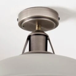 Oraya Bathroom Flush Ceiling Light -Dunelm 30789855 alt03