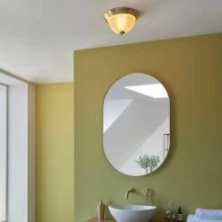 Gleeson Prismatic Bathroom Flush Ceiling Light 13 Gleeson Prismatic Bathroom Flush Ceiling Light -Dunelm 30789883 alt04