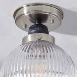 Broden Ribbed Bathroom Flush Ceiling Light 12 Broden Ribbed Bathroom Flush Ceiling Light -Dunelm 30789886 alt03
