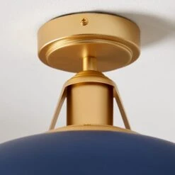 Oraya Bathroom Flush Ceiling Light -Dunelm 30789890 alt03