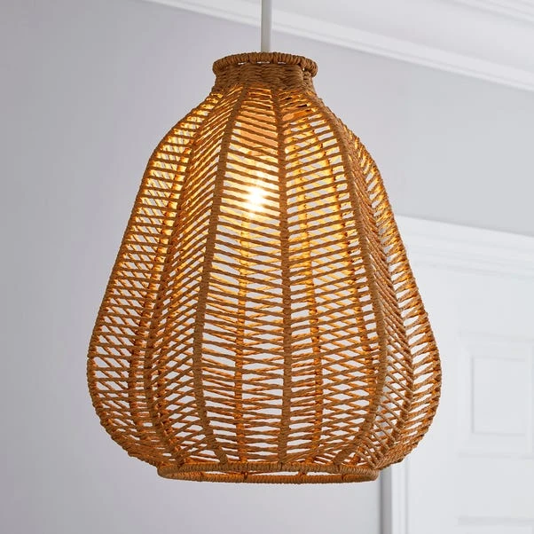 Kylo Woven String Easy Fit Pendant Shade 3 Kylo Woven String Easy Fit Pendant Shade
